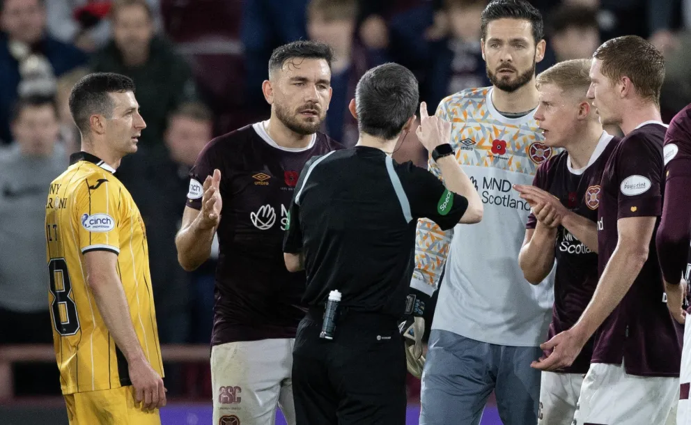 A Tense Opening at Tynecastle