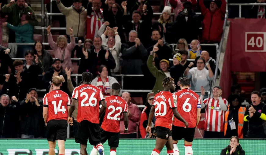 The Saints Strike, Then Stumble