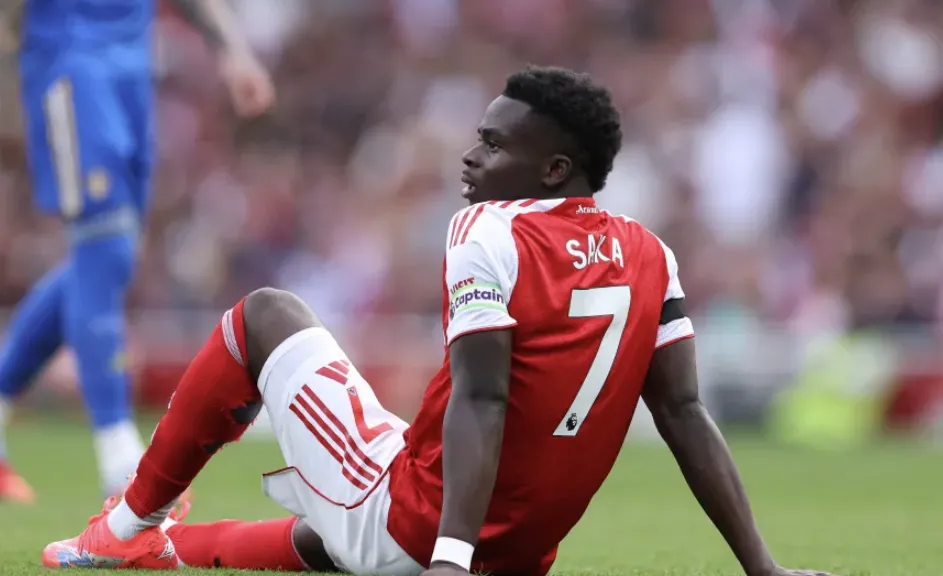 The Saka Setback: A Blow to Arsenal’s Attack